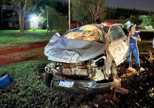 Accidente sobre la Ruta PY07 deja como saldo un muerto - ABC en el Este - ABC Color