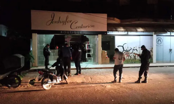 Tirotean por segunda vez una boutique en Pedro Juan Caballero - OviedoPress