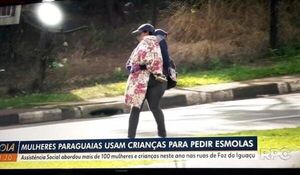 Canal brasileño muestra preocupante aumento de paraguayas que utilizan a bebés para mendigar - ABC en el Este - ABC Color