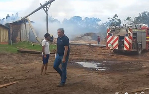 Explosión de caldera deja dos heridos en Coronel Oviedo – Prensa 5