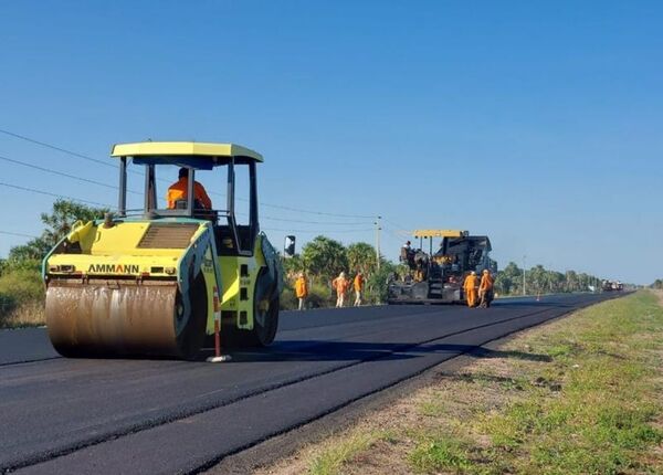 Ruta Pozo Colorado – Concepción supera el 78% de avance promedio en sus tres lotes