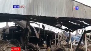 4 heridos en una explosión en una madedera de Coronel Oviedo | Noticias Paraguay