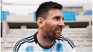 Así es la nueva camiseta de Argentina para el Mundial