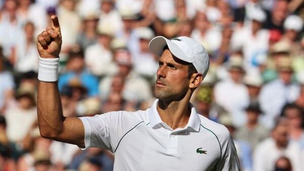 Novak Djokovic es finalista de Wimbledon