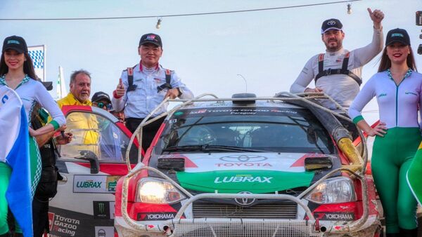 Alejandro Galanti reina en la primera etapa del Transchaco Rally