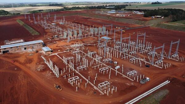 Itaipú, obras de interconexión con subestación Yguazú tienen 67% de avance - Nacionales - ABC Color