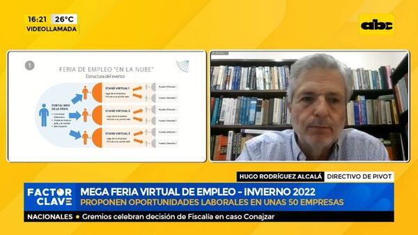 Megaferia virtual de empleo - Invierno 2022 - Factor Clave - ABC Color