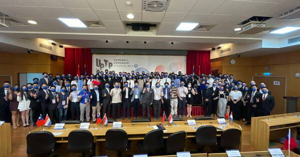 La Nación / Realizan ceremonia de clausura de estudios en Taiwán para 96 alumnos de la UPTP