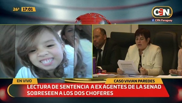 Condenan a cinco exagentes de Senad por crimen de la pequeña Vivian