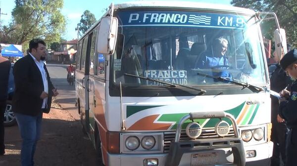 Constatan cobro irregular de pasajes en Presidente Franco - ABC en el Este - ABC Color