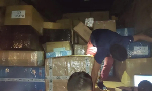 En Ciudad del Este una transportadora fue robada cuatro veces y recuperaron la carga - OviedoPress