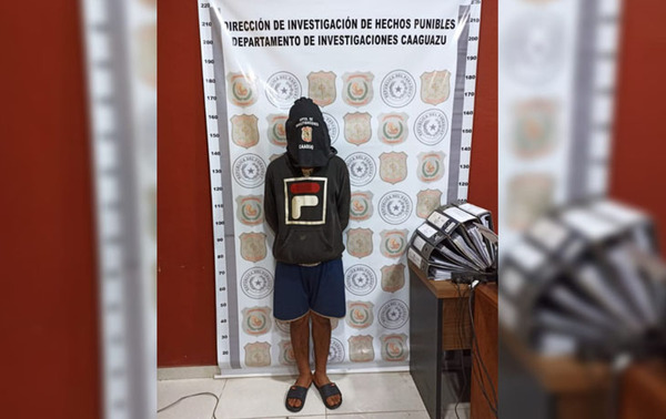Capturan a un joven y recuperan objetos hurtados en Coronel Oviedo – Prensa 5