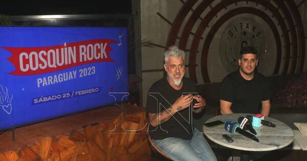 La Nación / Confirman Cosquín Rock Paraguay para febrero de 2023
