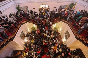 El portavoz del Parlamento anuncia la dimisión del presidente de Sri Lanka - Mundo - ABC Color