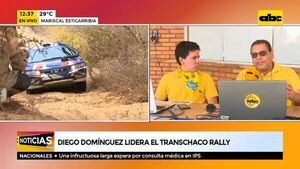 Diego Domínguez lidera el Rally del Chaco - ABC Noticias - ABC Color