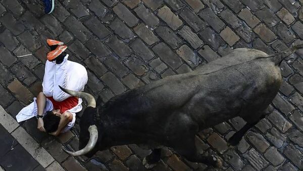 España | El tercer encierro de los San Fermines deja ocho heridos