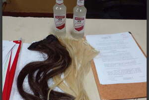 Intentaron meter extensiones de cabello para un interno en la cárcel de Tacumbú - Noticiero Paraguay
