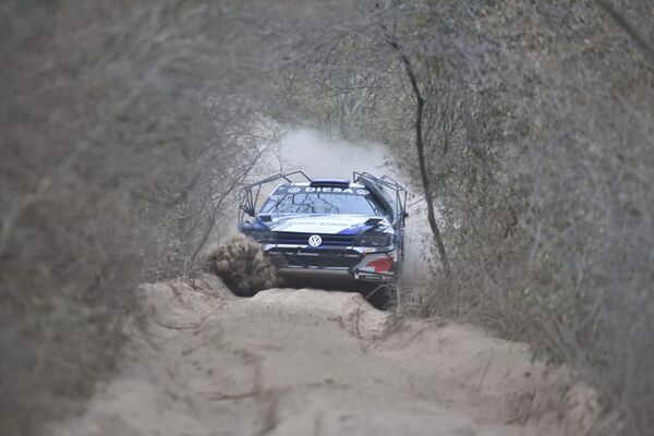 Miki Zaldívar fue el vencedor de la Etapa 2 del Rally del Chaco - ABC Motor 360 - ABC Color