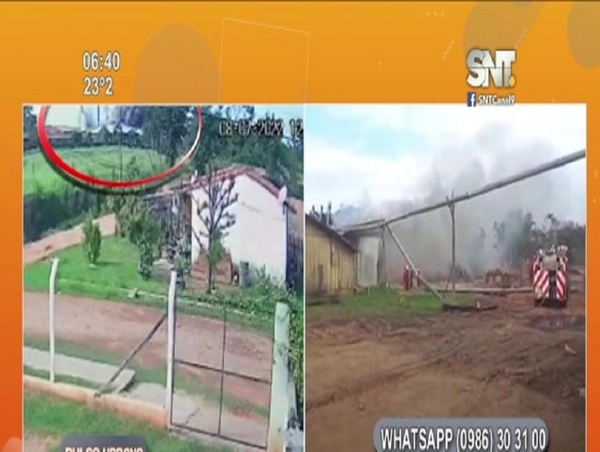 Explosión de caldera dejó destrozos y heridos - SNT