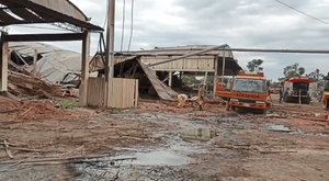 Cuatro heridos tras explosión de caldera en fábrica de madera en Coronel Oviedo | Ñanduti