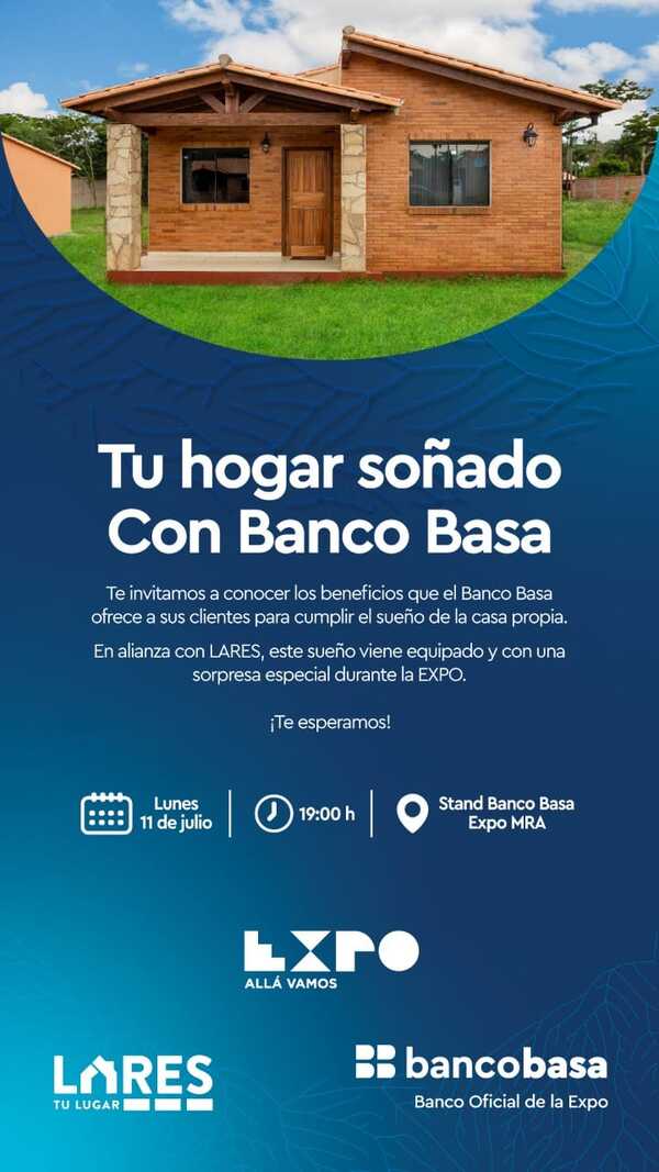 Banco Basa invita al lanzamiento de su nueva alianza con Lares | Ñanduti