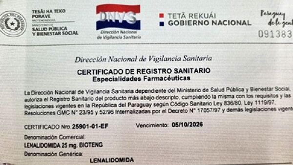 Empresa se dio cuenta de error de Dinavisa recién tres meses después