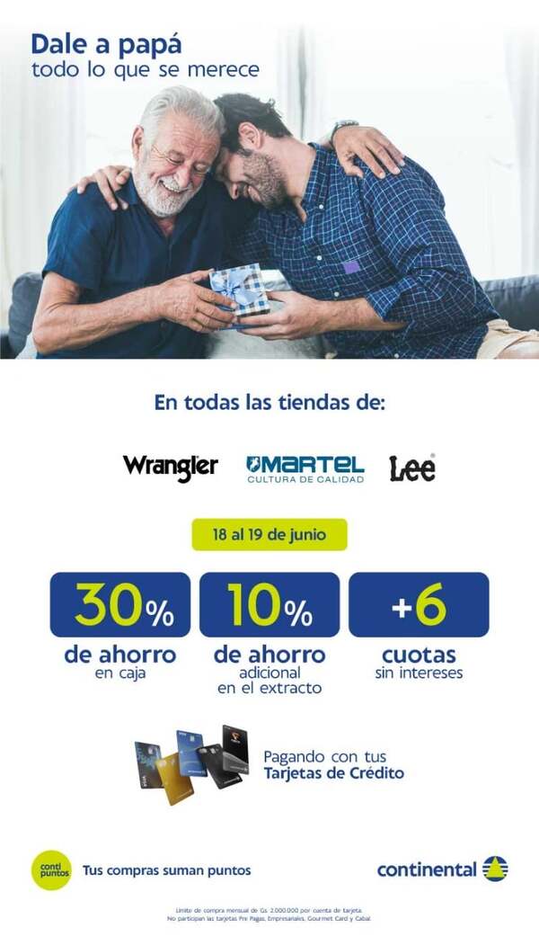 ¡Celebramos el día del padre con Banco Continental! | Ñanduti