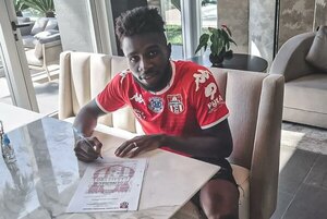 General Caballero presentó oficialmente al venezolano Yeiber Murillo