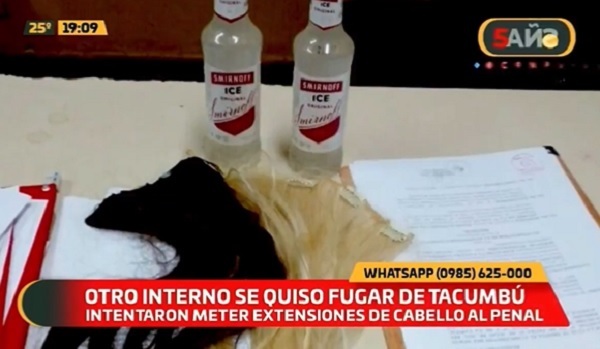 Incautan extensiones de cabello en guardia de Tacumbú