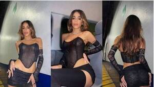 Crónica / ¡Dionoguarde! Tini Stoessel apareció semi opívo