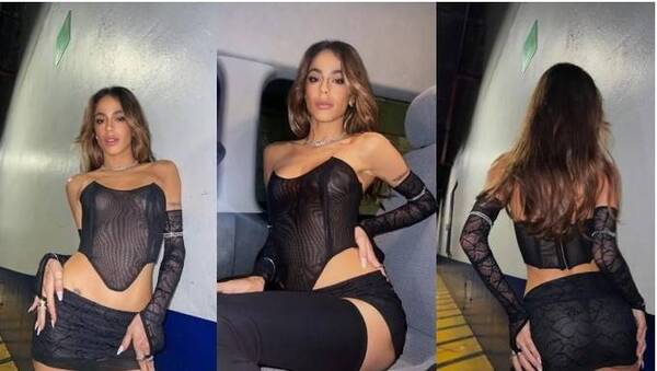 Crónica / ¡Dionoguarde! Tini Stoessel apareció semi opívo