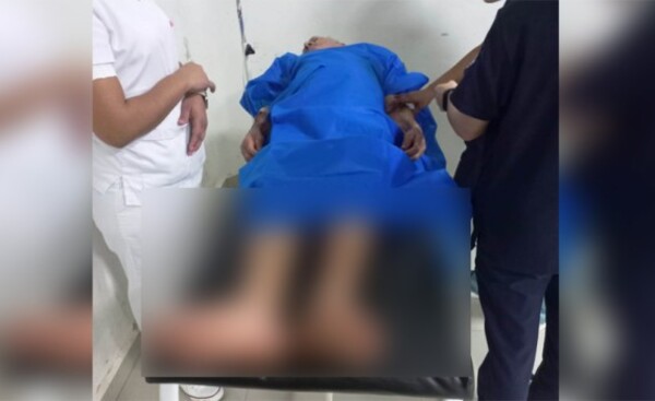 Septuagenario fue herido de una puñalada por su yerno