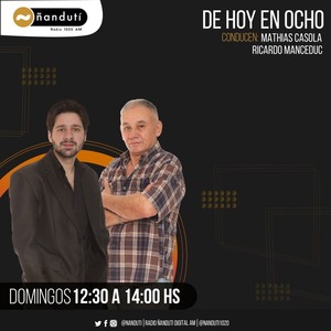 De Hoy En Ocho con Mathias Casola y Ricardo Manceduc | Ñanduti