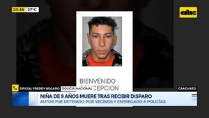 Niña fue asesinada de un disparo - ABC Noticias - ABC Color