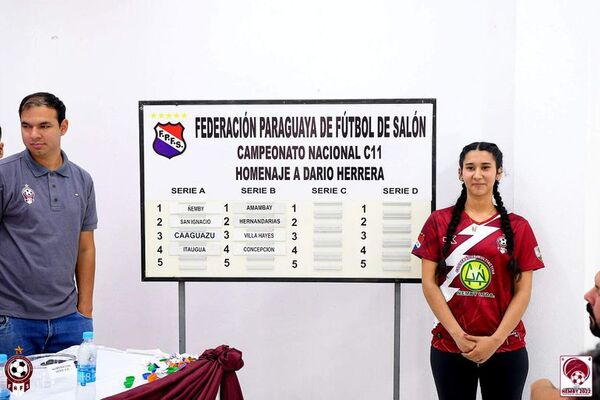 Fútbol de salón: Nacional C11 es el menú - Polideportivo - ABC Color