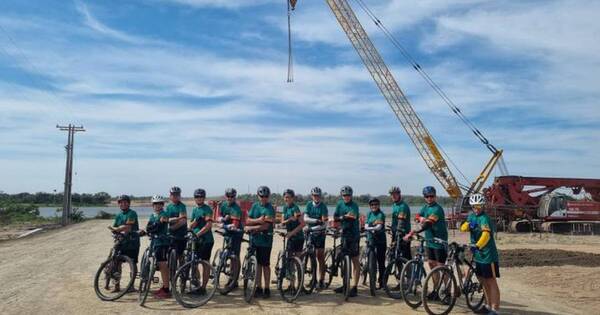La Nación / Ciclistas inauguran Corredor Bioceánico en el Chaco Central