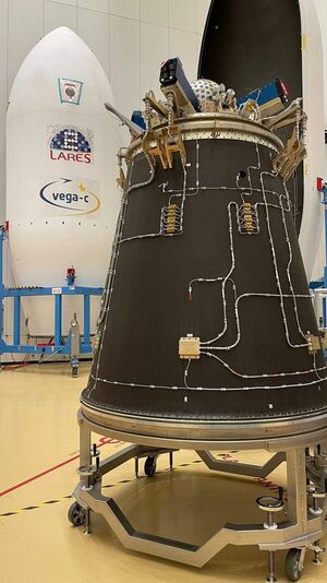 El nuevo cohete italiano Vega-C listo para despegar desde Guayana Francesa - Ciencia - ABC Color