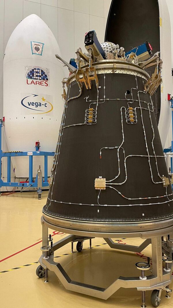El nuevo cohete italiano Vega-C listo para despegar desde Guayana Francesa - Ciencia - ABC Color