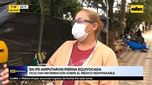 Presunta negligencia en amputación - ABC Noticias - ABC Color