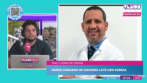 Nahiara se encuentra estable luego del trasplante de corazón
