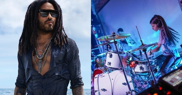 El cantante Lenny Kravitz sorprendió a Emma Sofía