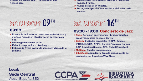 Invitan a conocer y experimentar la cultura estadounidense en nuestro país