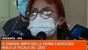 Alegaron "error de comunicación" en caso de amputación errónea