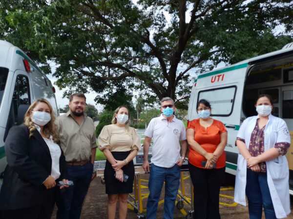 Hospitales de IPS en Itapúa reciben ambulancias