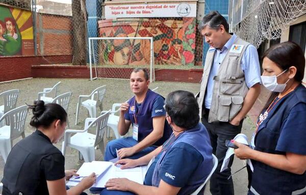Realizaron censo a pobladores de La Chacarita inundable