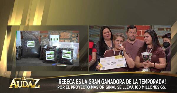 La Nación / Programa El Audaz benefició a 9 emprendedores y premió al proyecto más original