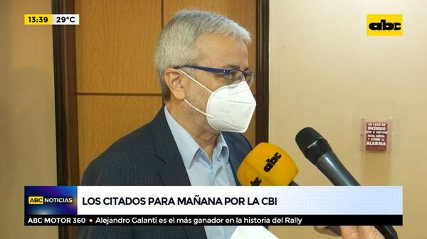 Los citados para mañana por la CBI - ABC Noticias - ABC Color