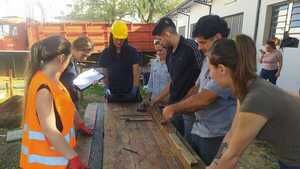 Capacitaron a mujeres en el área de la construcción en Asunción