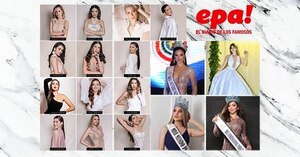 La formación de las reinas paraguayas está en marcha