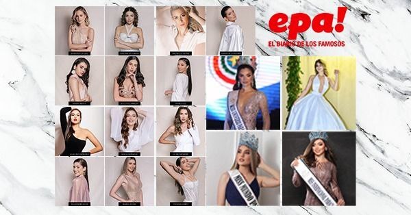 La formación de las reinas paraguayas está en marcha